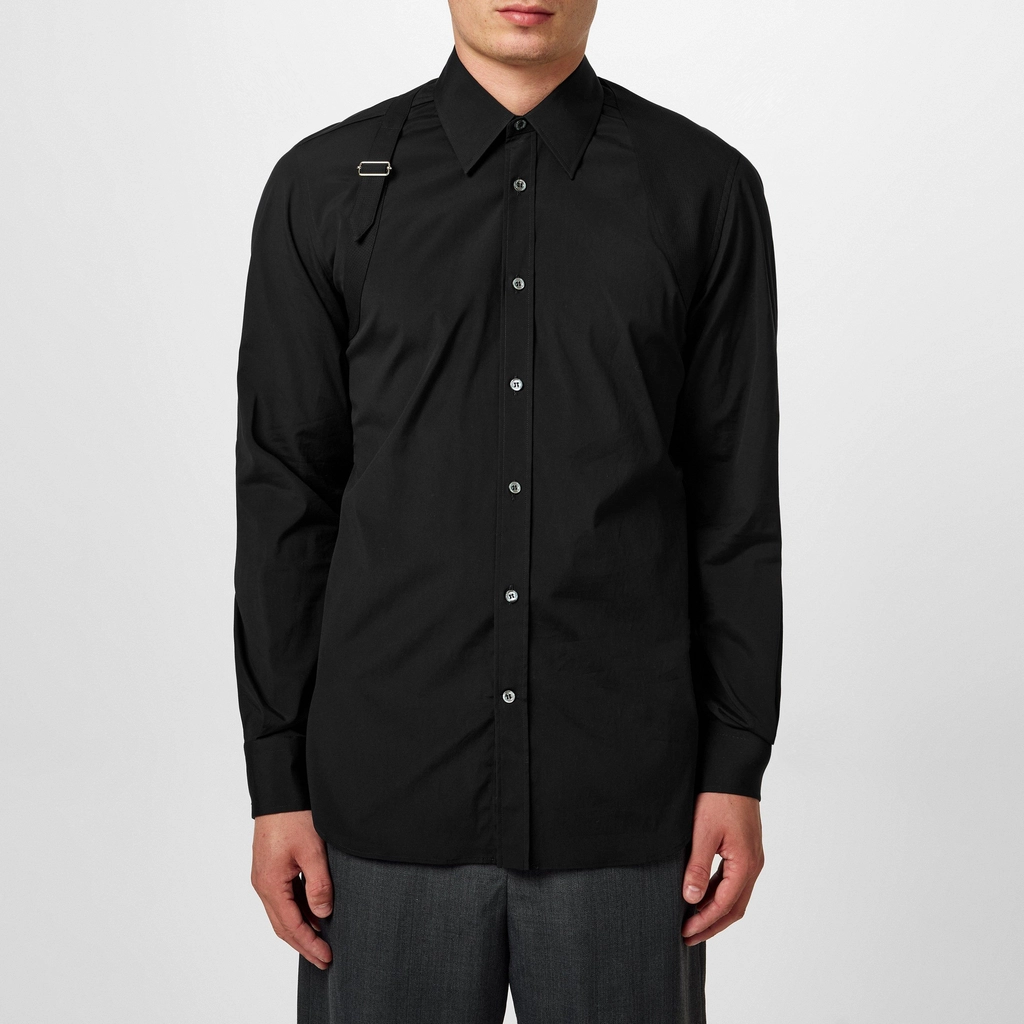 Alexander McQueen Harness Shirt - Black